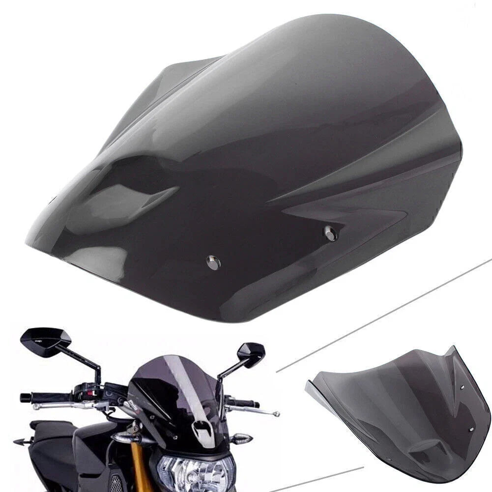 Windshield with Bolts Bracket for Yamaha MT09 FZ09 (2013-2016)