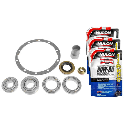 Rear LSD Diff Bearing Rebuild Kit+Oil for Toyota RN105/106/110 (1988–1997)