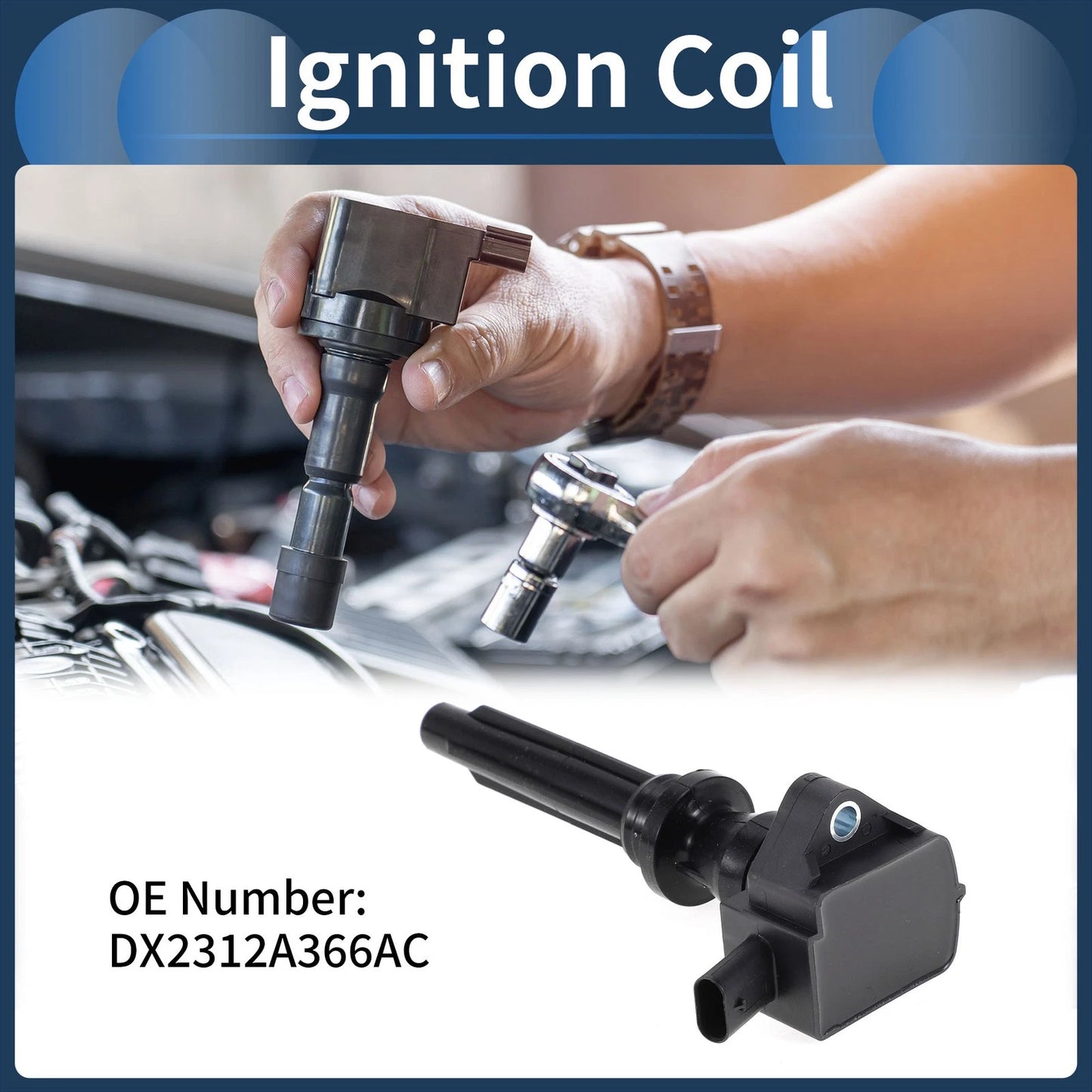 Ignition Coil Pack No.DX2312A366AC for Land Rover Discovery (2017–2020)