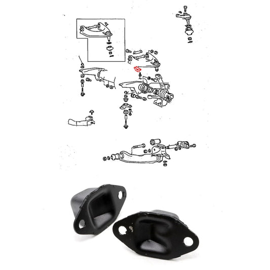 Front Spring Bumper Upper for Mitsubishi Delica 4WD 1988-1994