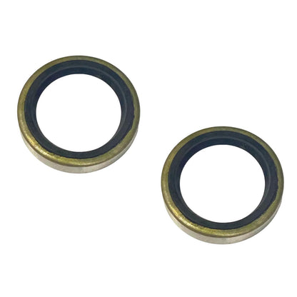 Set of 2 Propeller Shaft Seals for Johnson Evinrude 35-75HP (50's)