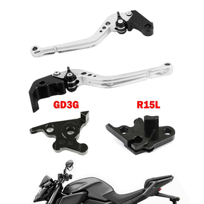 Long Brake Clutch Levers for Yamaha MT125 (2017–2020) SIL A