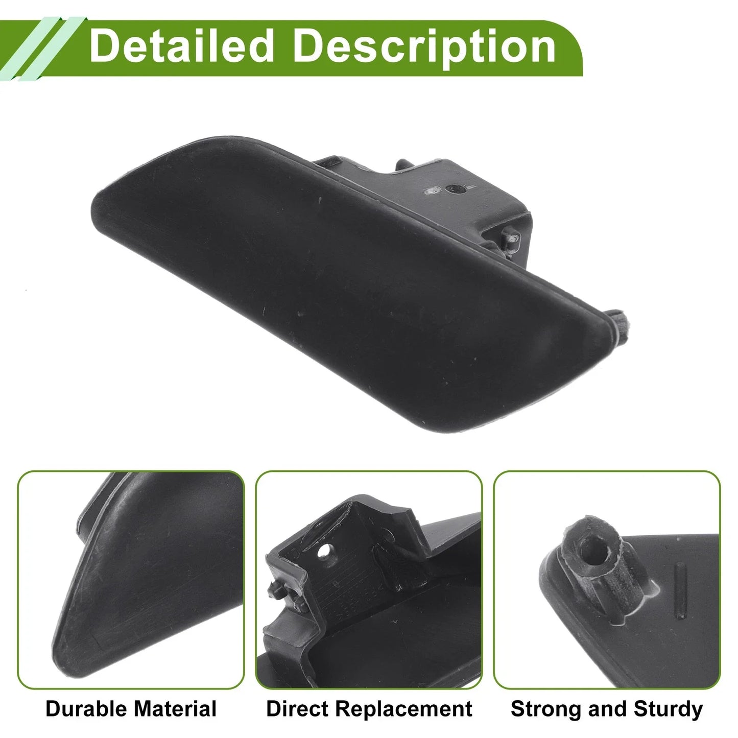 Washer Nozzle Cover for Porsche Panamera (2010-2023) - Unpainted Cap