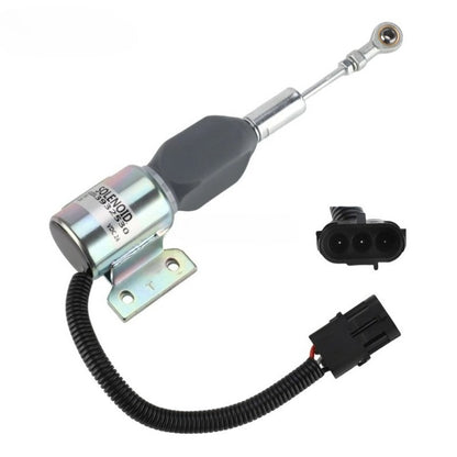 Fuel Shutoff Solenoid Valve for Volvo EC140 EC150 EC210 (24V)