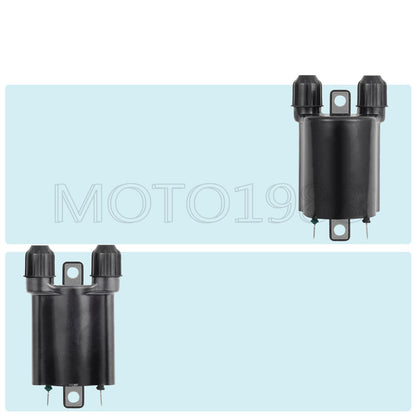 Set of 2 Ignition Coils & Spark Plug Caps for Honda Shadow VLX 600 (1988–2007)