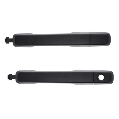 2x Front LH+RH Black Outer Door Handle for Isuzu D-Max (2012–2020)