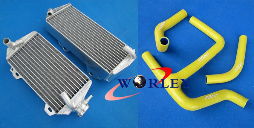 Aluminum Radiator with Hose for Suzuki RMZ450 (2008–2017)