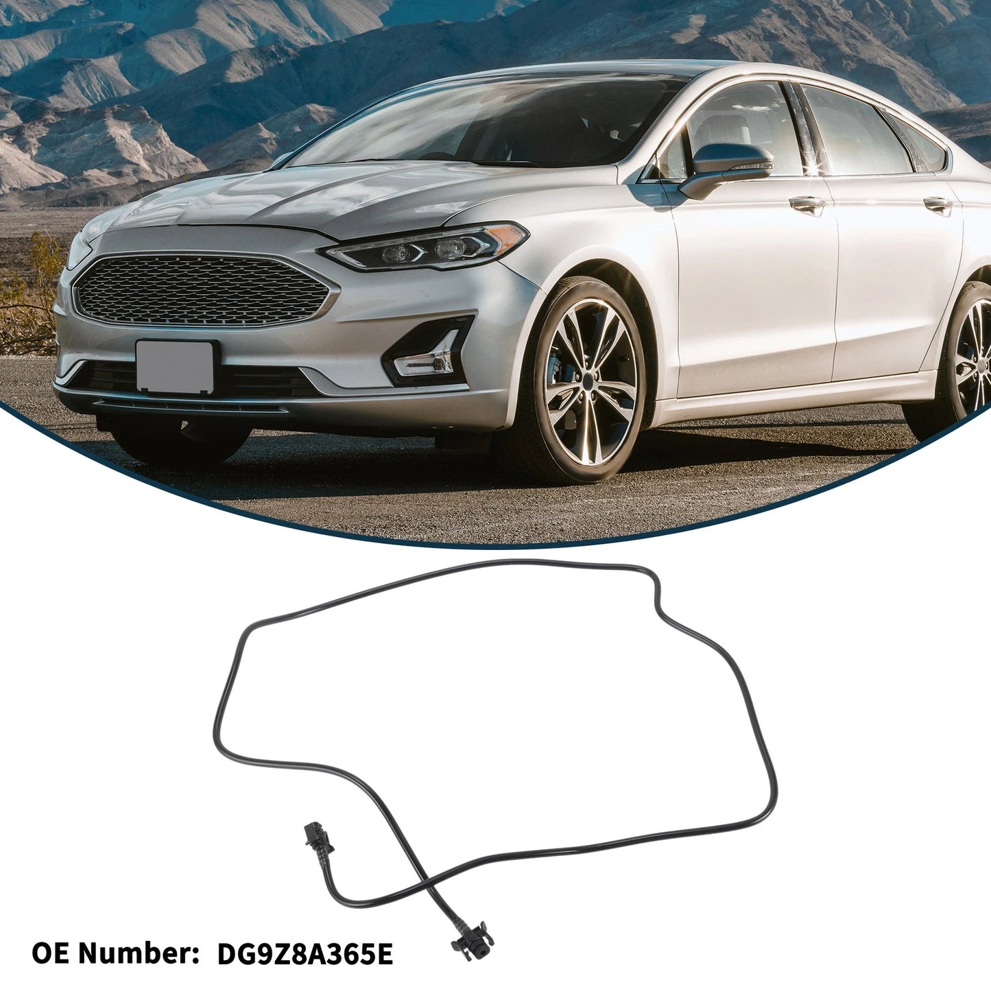 Radiator Hose for Ford Fusion (2013–2016) Mondeo 2.0T Cooling Tube