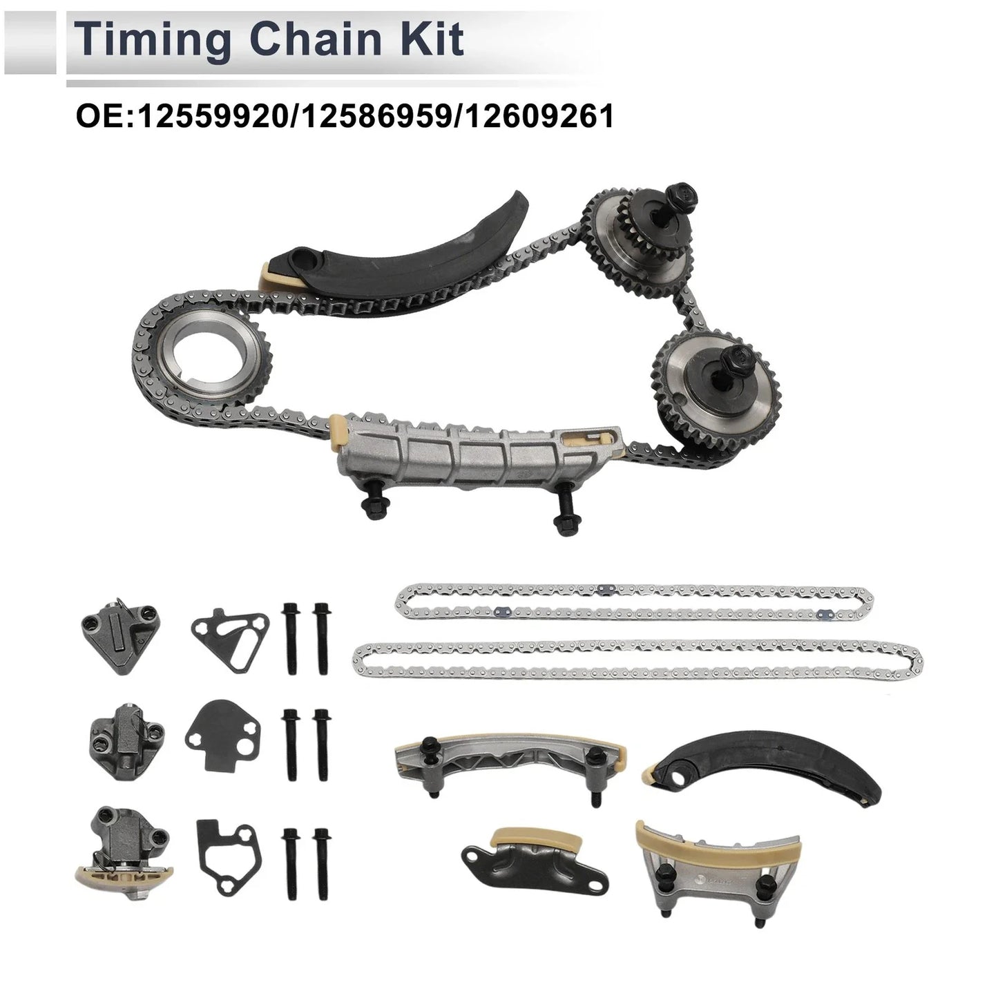 Timing Chain Kit for GMC Acadia, Chevrolet Traverse (2007-2017)