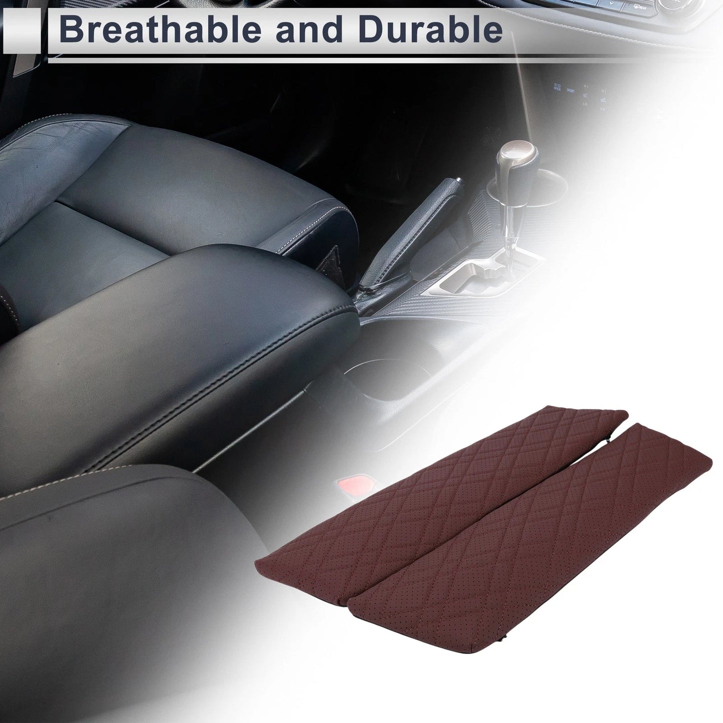 Set of 1 Center Console Cover for BMW 5 Series G30 (2018–2023) Dark Red