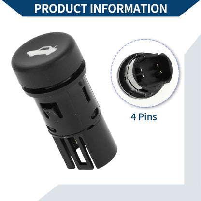 Trunk Lid Lock Release Switch for Chevrolet Camaro (2011–2015) No.92224594