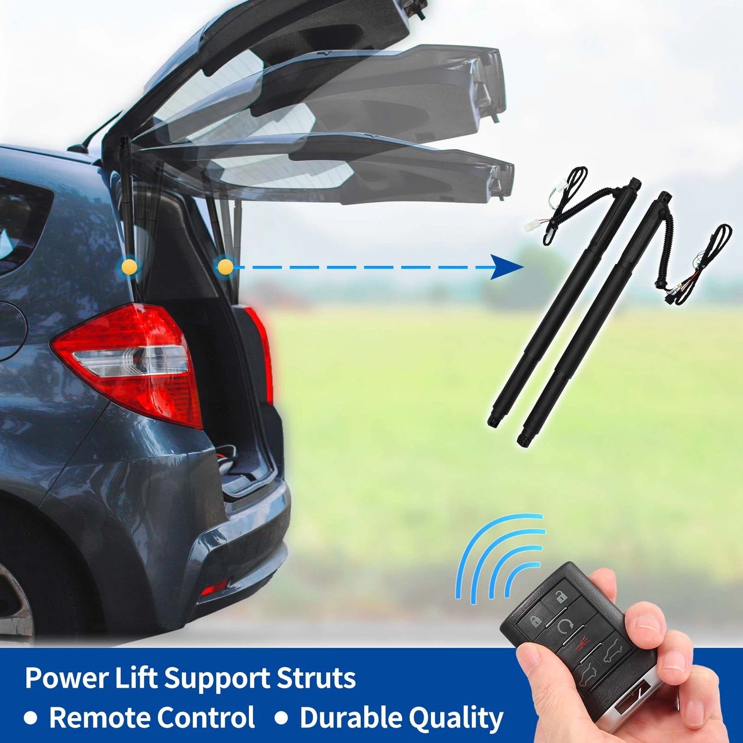 Rear LH RH Tailgate Power Lift Support for BMW X6 M (2007–2014) No. 51247332697