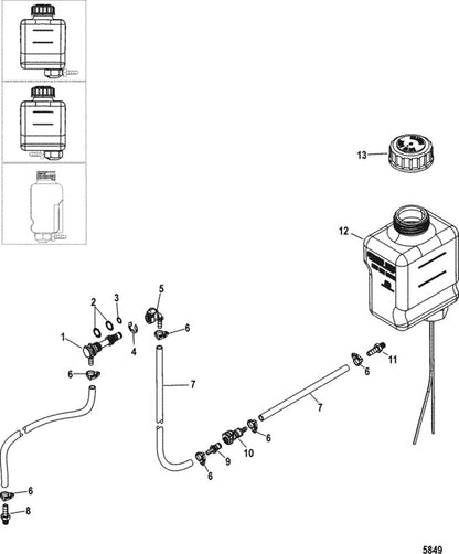 Mercruiser Alpha Outdrive Assembly (1990–2000)