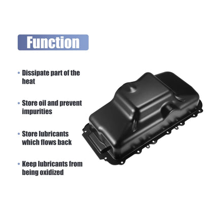 Engine Oil Pan for Dodge Grand Caravan 2001-2010 (2 x Replacement Parts)