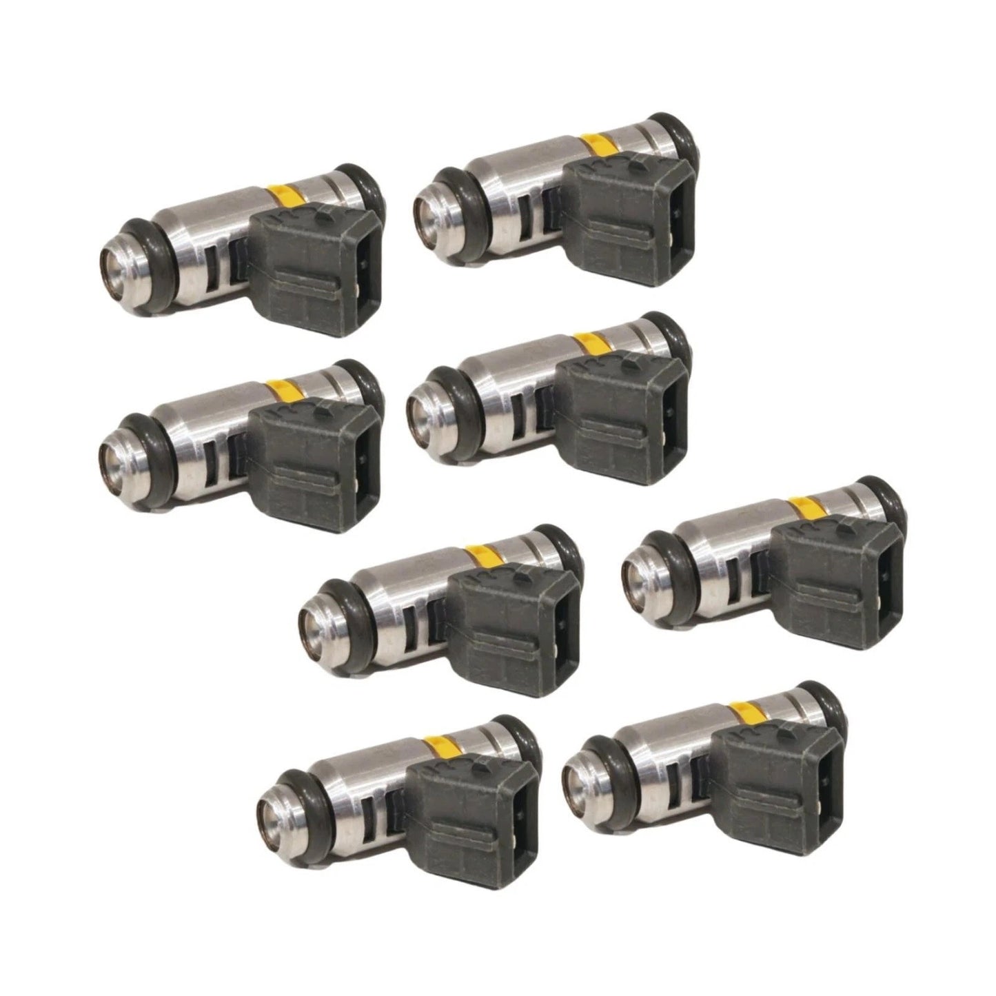 Set of 8 Fuel Injectors for Mercruiser V8 V6 (Year Range Not Specified)