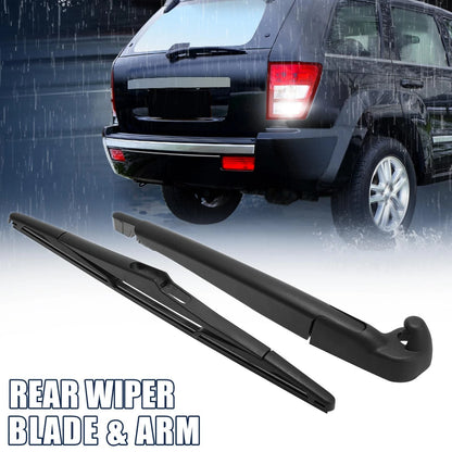 338mm 13" Rear Window Wiper Blade Arm Set for Jeep Wrangler (2007-2018)