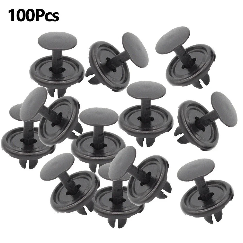 100 Pcs / 20mm x 9mm / Nylon Clip for Toyota