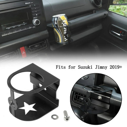 Aluminum Water Cup Mounts for Suzuki Jimny (2019–Present)