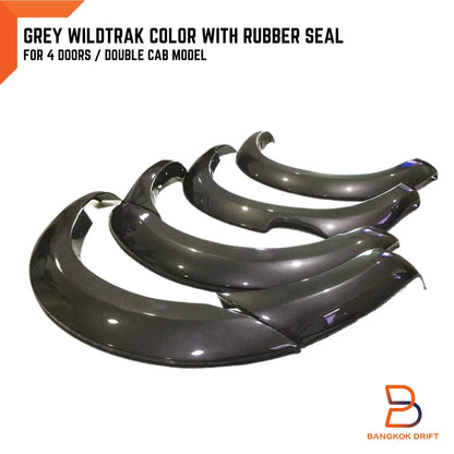 Fender Flares for Ford Ranger PX2 Ute 2015-2018 with Rubber Seal