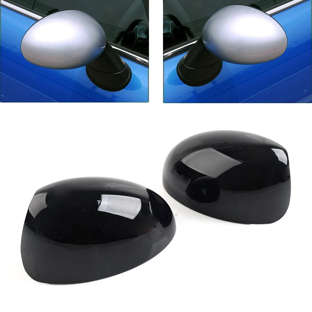 Side Rearview Mirror Cover Cap for BMW Mini Cooper R50 R51 R52 R53 (2000–2008)