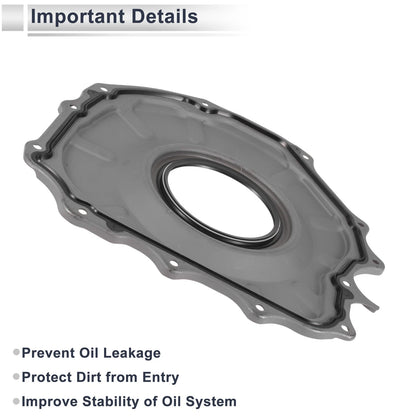 Rear Crankshaft Oil Seal for Jaguar XF (2009–2015) No. 8W936M052A Rubber Metal