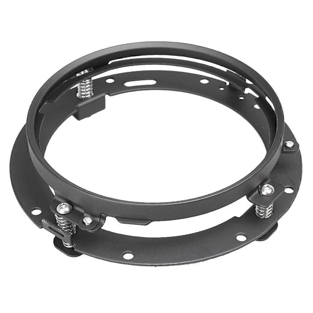 7" Round LED Headlight Mounting Bracket Ring for Harley Softail (1991-2013)