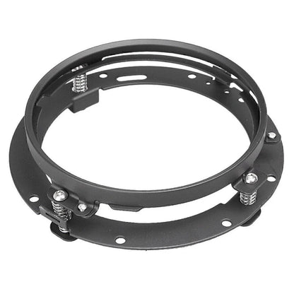 7" Round LED Headlight Mounting Bracket Ring for Harley Softail (1991-2013)
