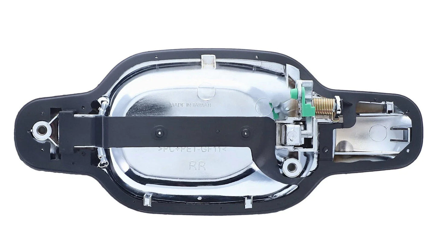 2pcs Rear LH+RH Chrome Outer Door Handle for Holden Rodeo RA, Colorado (1999–2004)