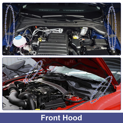 2 Pcs Front Hood Lift Support Struts No.2048800029 for Mercedes-Benz E-Class