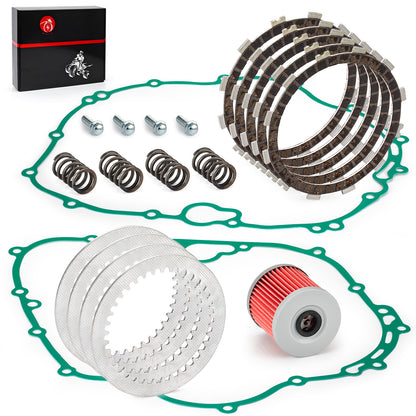 Clutch Friction Plates & Gasket Kit for Kawasaki Bayou 300 (1986–2005)