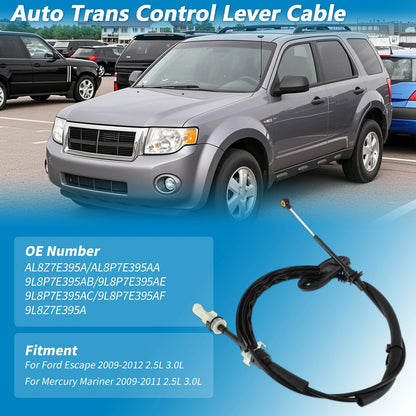 Automatic Transmission Gear Shifter Cable for Ford Escape (2009–2012) AL8Z7E395A