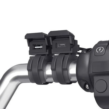 Handlebar Mounted Motorcycle Charger for Motorcycles