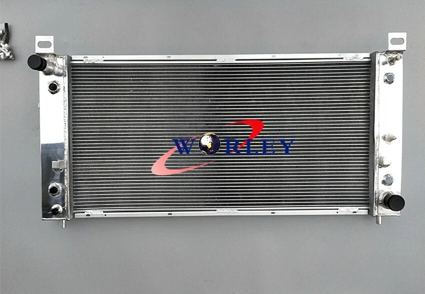 Aluminum Radiator & Fan for Chevrolet Silverado 1500 2500 3500 (2007-2013)