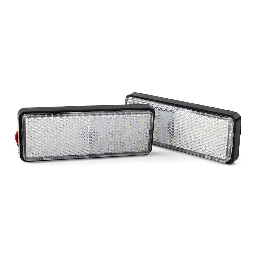 2X LED Reflector Turn Signal Tail Brake Light Universal