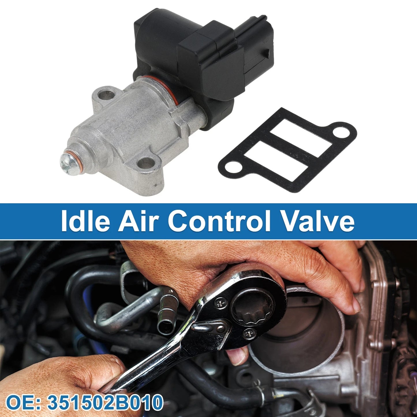 Idle Air Control Valve for Kia Soul (2010–2011) No. 351502B010