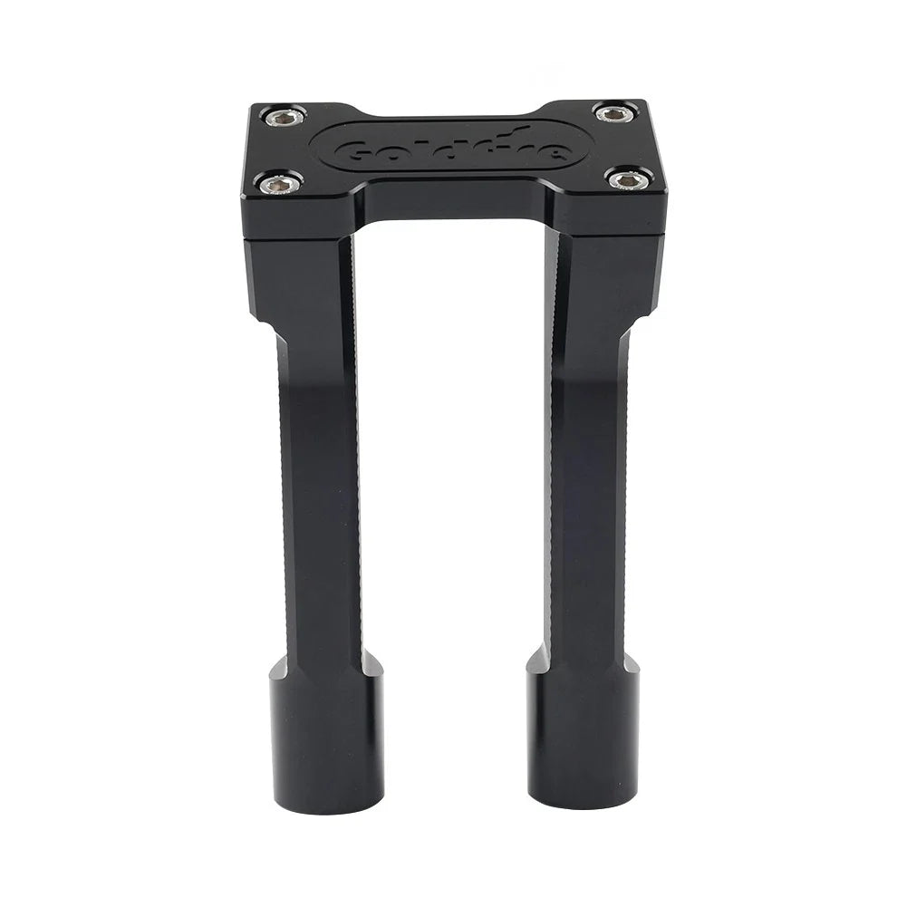 8.46" Black Pullback Handlebar Risers Clamp for Harley