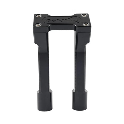 8.46" Black Pullback Handlebar Risers Clamp for Harley