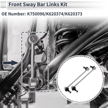 Front Stabilizer Bar Links for Nissan Sentra (2007–2012) No.K750096