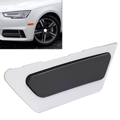 Front Bumper Reflector Side Marker Light Black for Audi A4 (2017-2019)