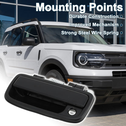 Front Left Exterior Door Handle for Toyota Tacoma (1995–2004) No. 6921035020 Black