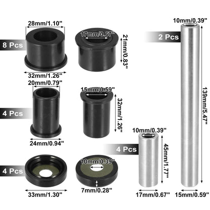 Control Arm Bushings Kit for Honda 500 Foreman Rubicon TRX500 (2005-2023)