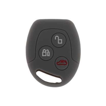 Gray Car Key Case for Ford Courier (2016–2023) - 3 Buttons