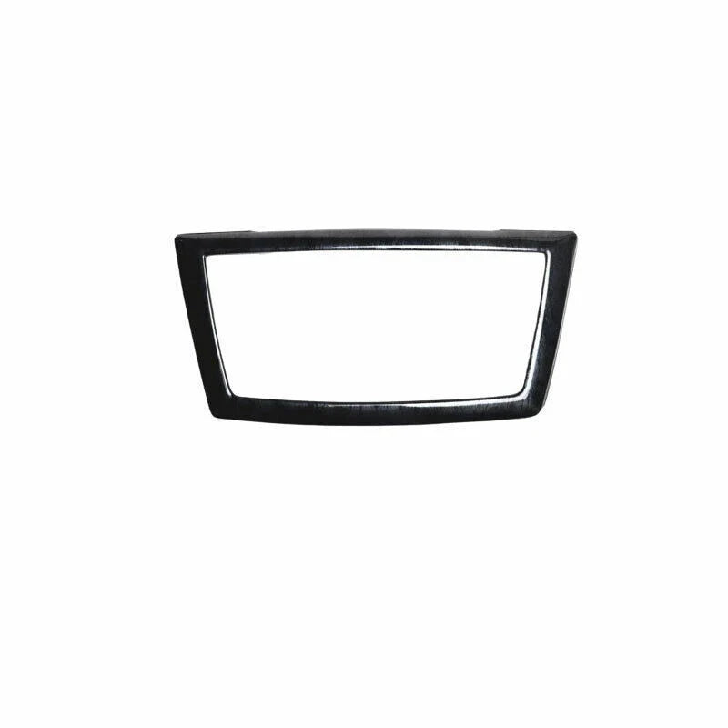 Black Wood Grain Console CD Switch Panel Trim for Benz ML/GL (2012–2016)