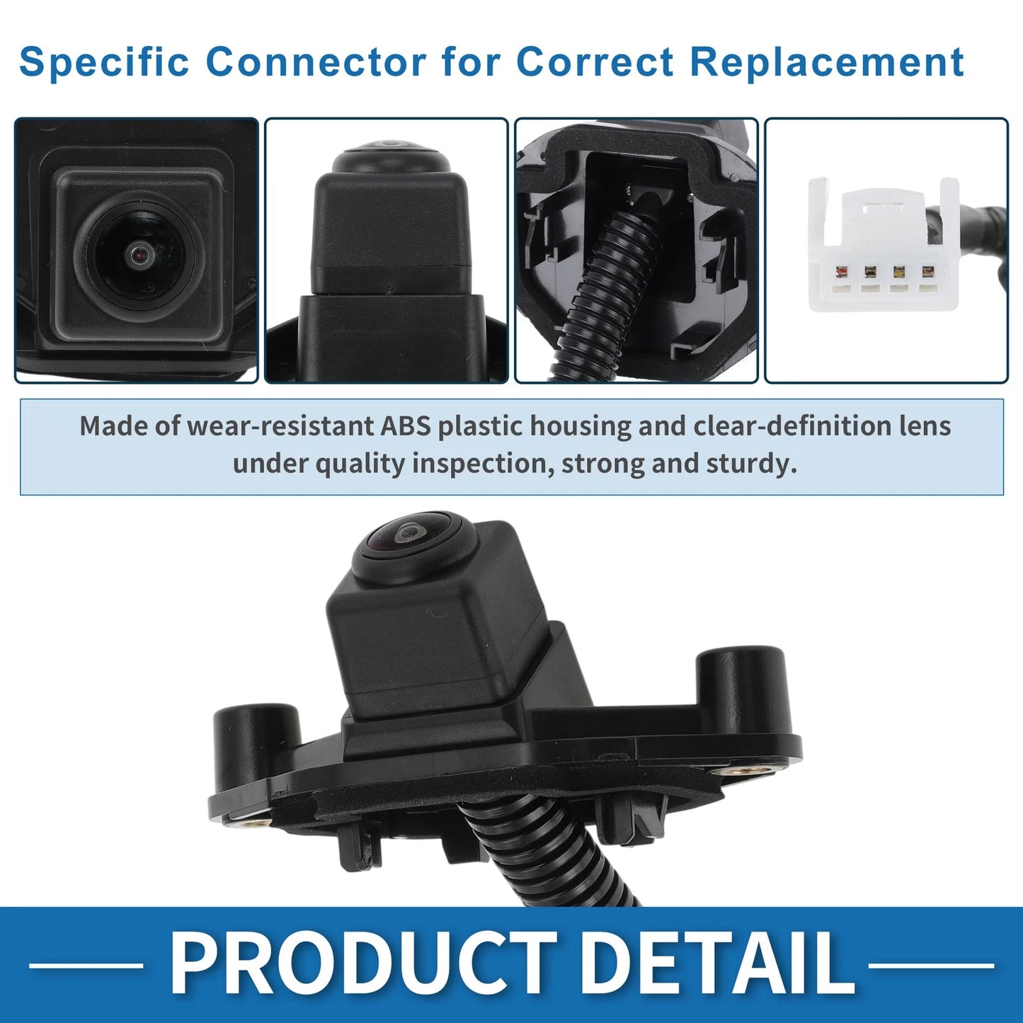 Rear View Park Assist Backup Camera 28442-4EA0A for Nissan Rogue Sport (2017–2021)
