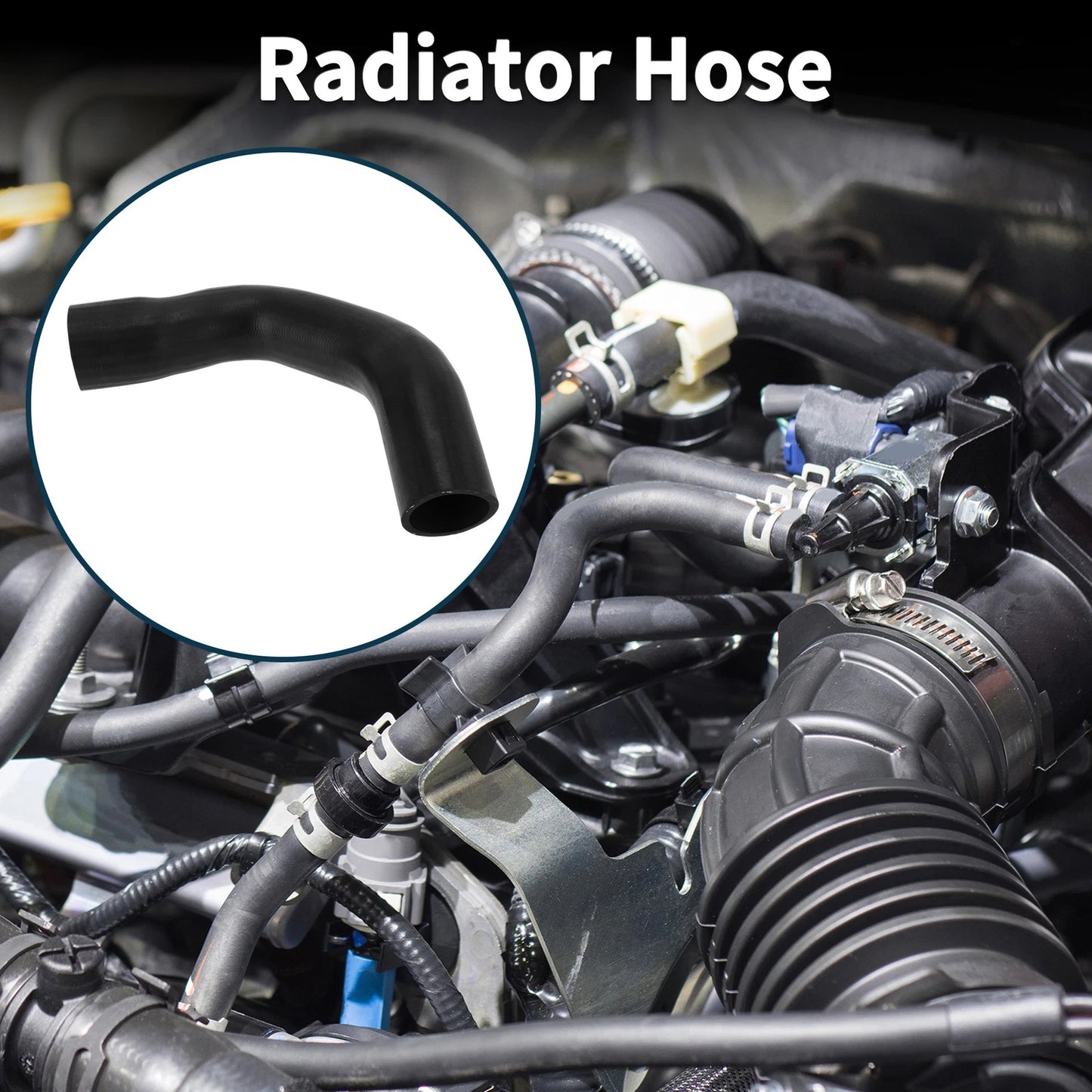 Radiator Hose for Mercedes-Benz Sprinter 209 CDI (2006–2018) 9065283382 Rubber