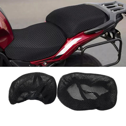 3D Breathable Mesh Seat Cushion Cover for Benelli TRK502 TRK502X (2017-2023)