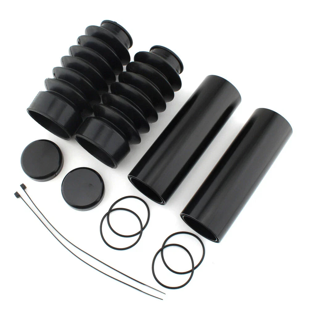 Front Fork Cover Tube Cap Protector for Harley Davidson Dyna (2006-2017)