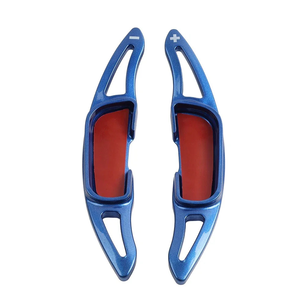 Blue Steering Wheel Shifter Paddle Extensions for Mazda 3 6 CX-3 CX-4 CX-5 MX-5
