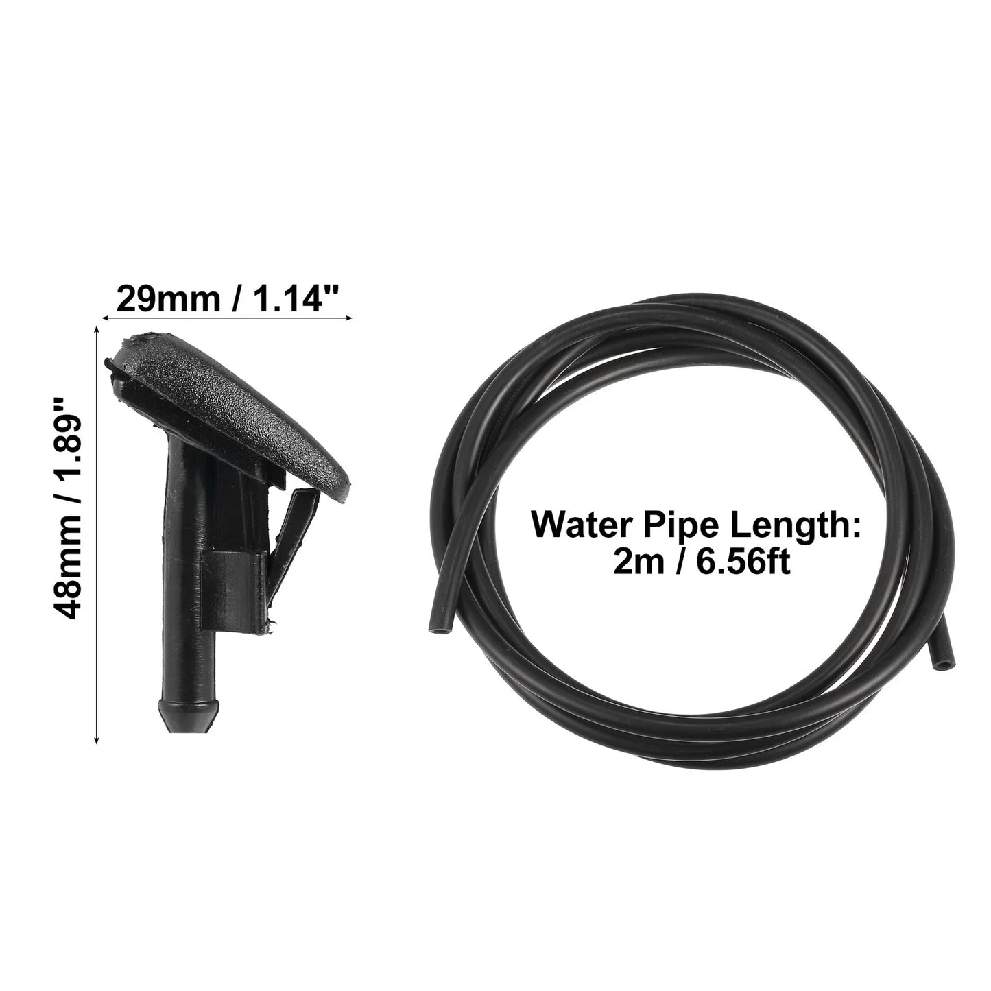 1 x Windshield Washer Nozzle for BMW 318i (1992-1998)