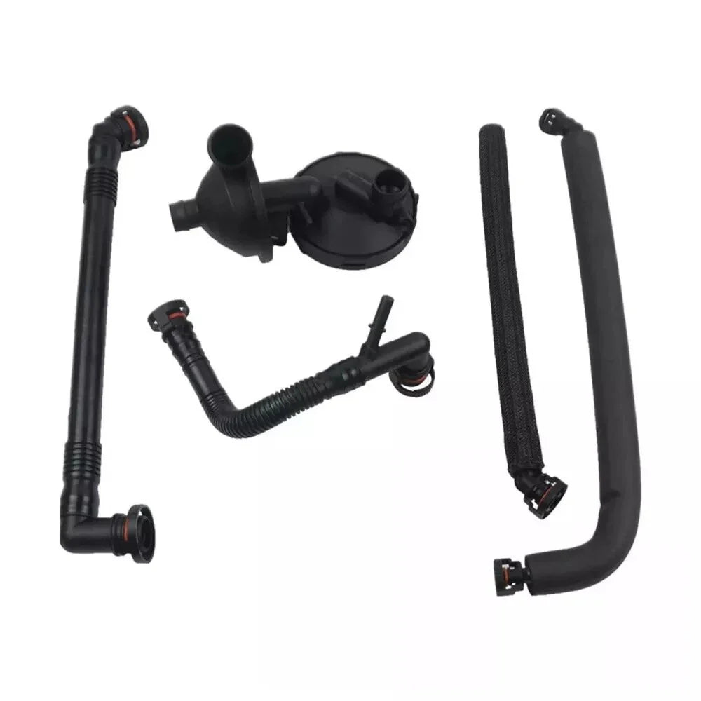 5Pcs PCV Crankcase Vent Valve & Breather Hose for BMW E46 320i 325i X3 Z3 Z4